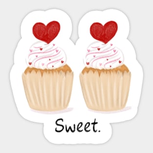 Sweet Cupcakes Sticker